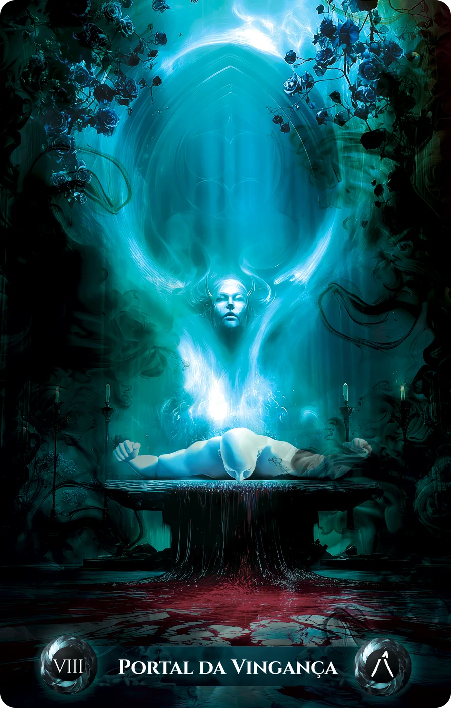Portal da Vingança, carta VIII do Tarot dos Pesadelos