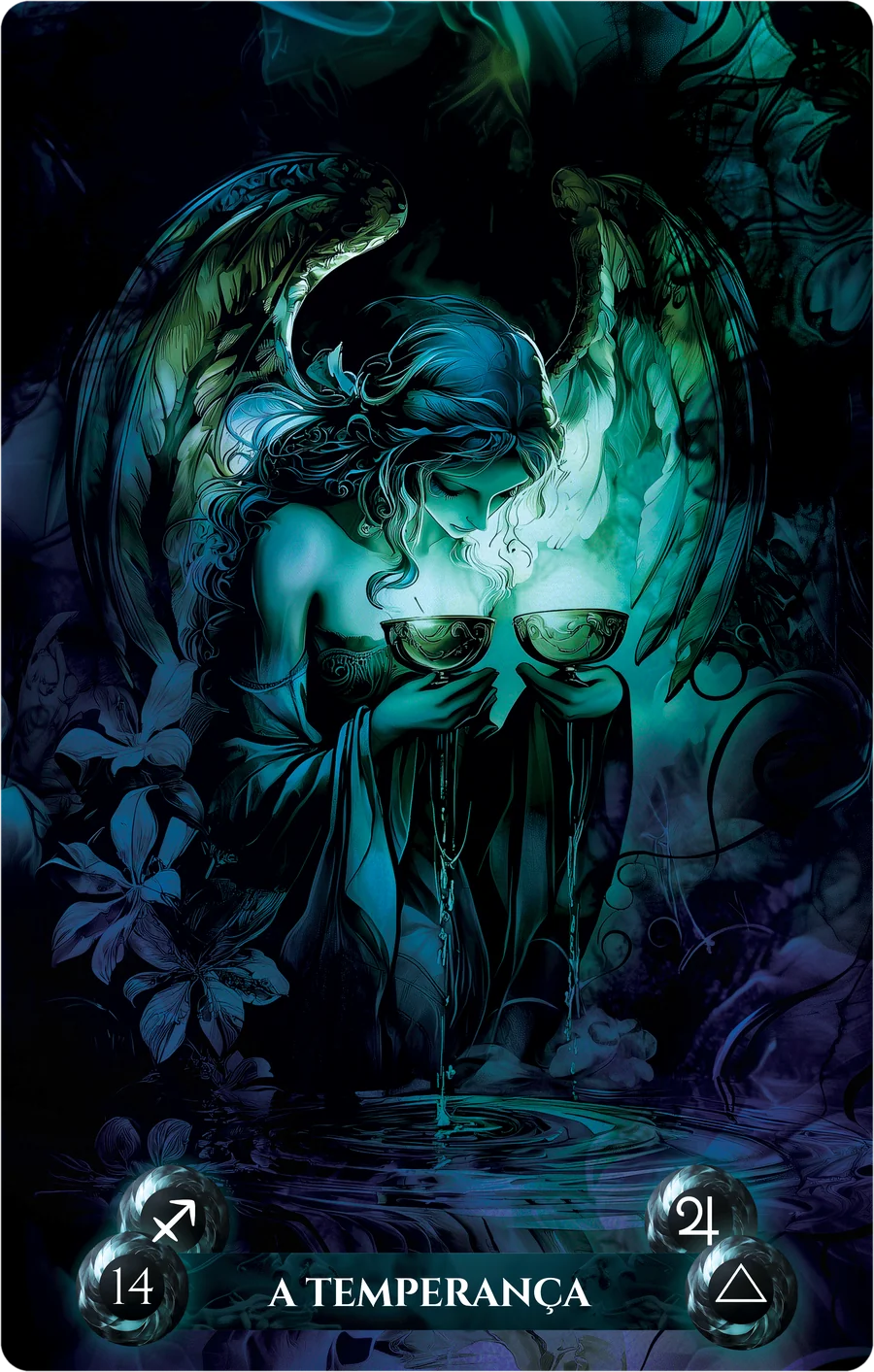 Arcano 14 do Tarot dos Pesadelos