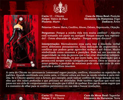 Livreto Baralho Lenormand