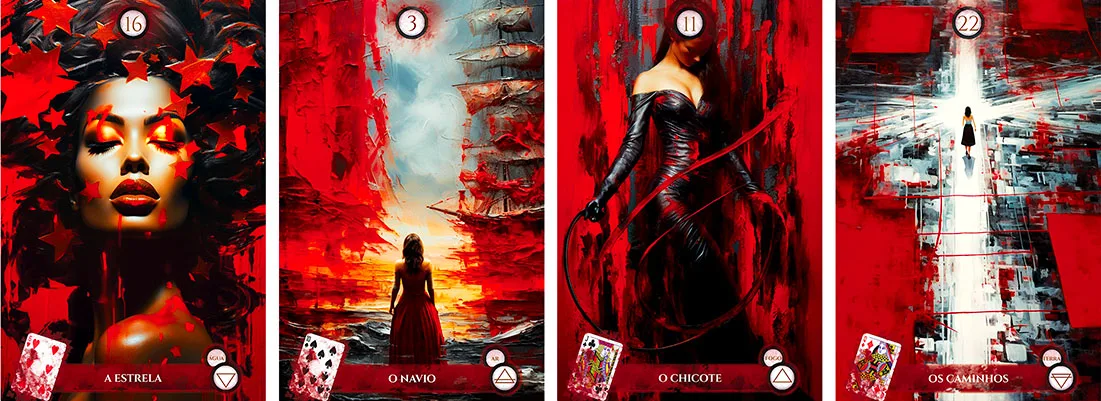 Cartas do Baralho Os Mistérios de Madame Lenormand 2